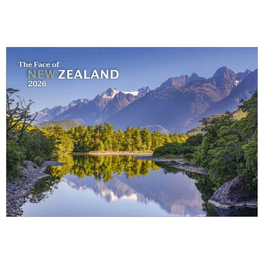 2026 The Face of New Zealand Calendar
