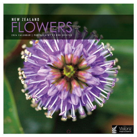 2024 Calendar New Zealand Flowers