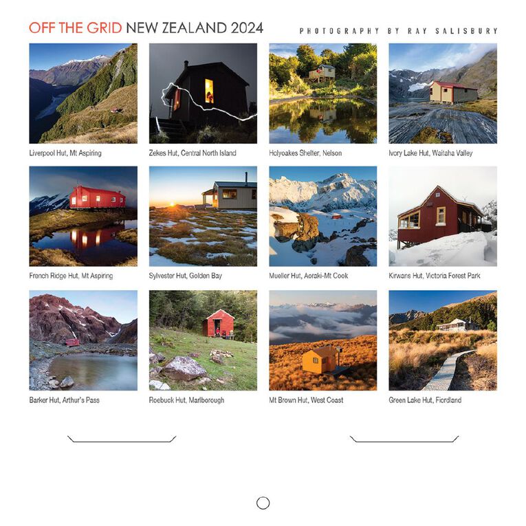 2024 Calendar New Zealand Off The Grid
