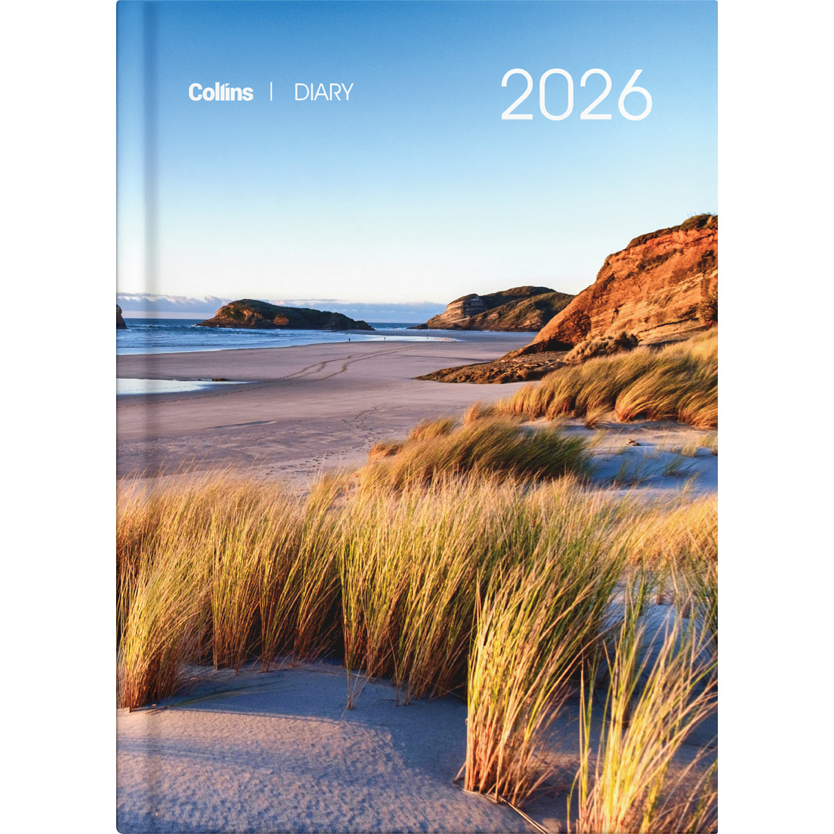 Diary 2026 Collins A51 Day to Page Coastal Scenes