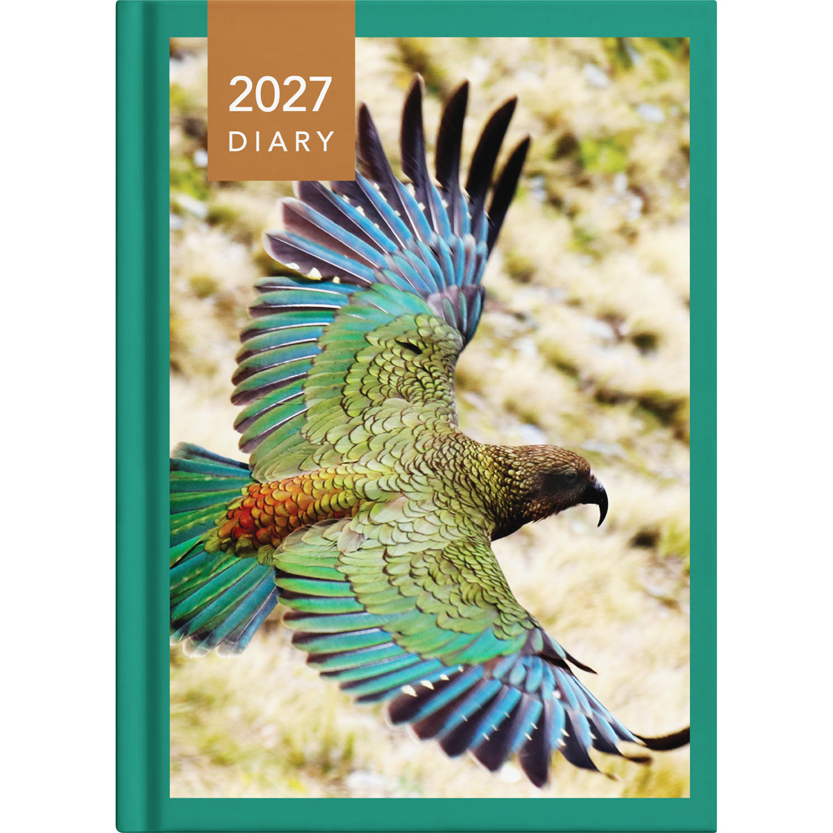 Diary 2027 Collins A53 NZ Birds Week to View