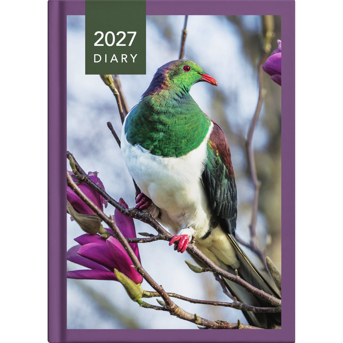 Diary 2027 Collins A53 NZ Birds Week to View