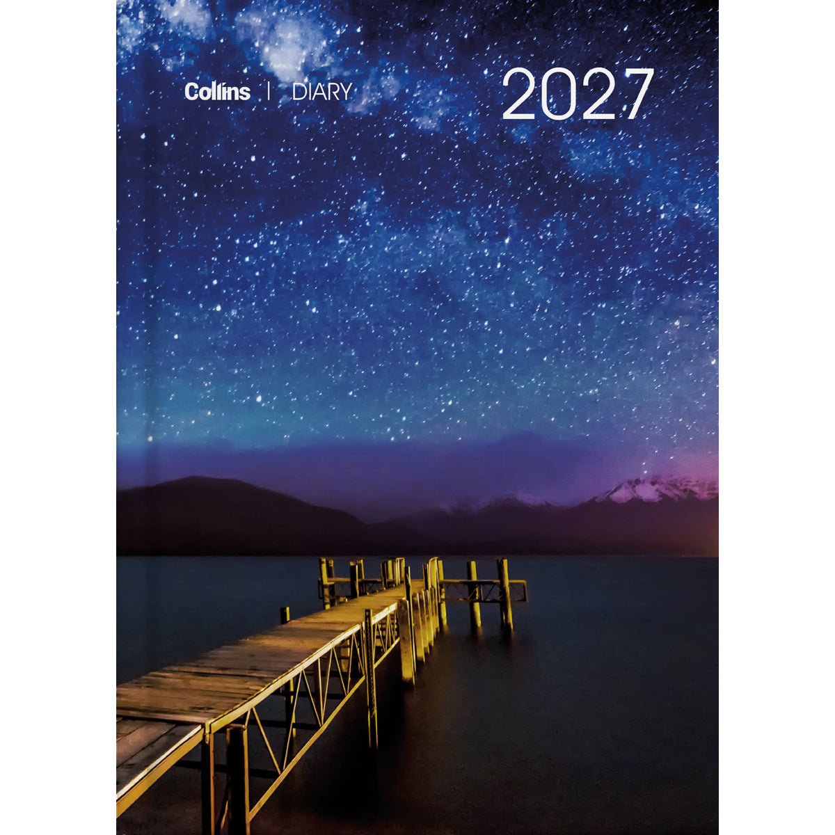 Diary 2027 Collins A51 NZ Majestic Landscapes Day to Page