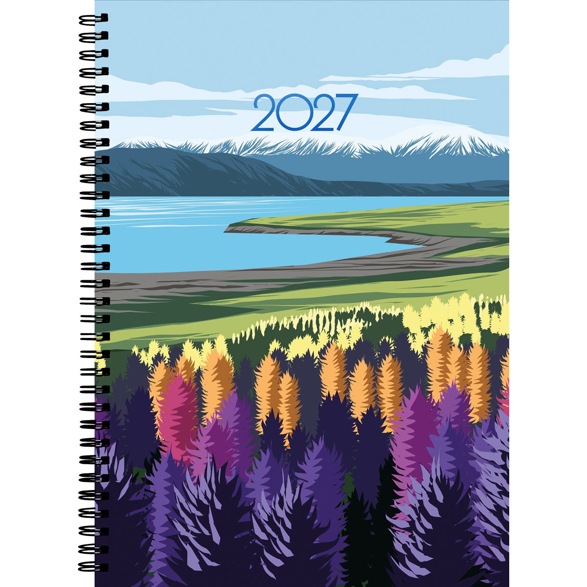 Diary 2027 Collins A51 Kiwi Country Wiro Day to Page