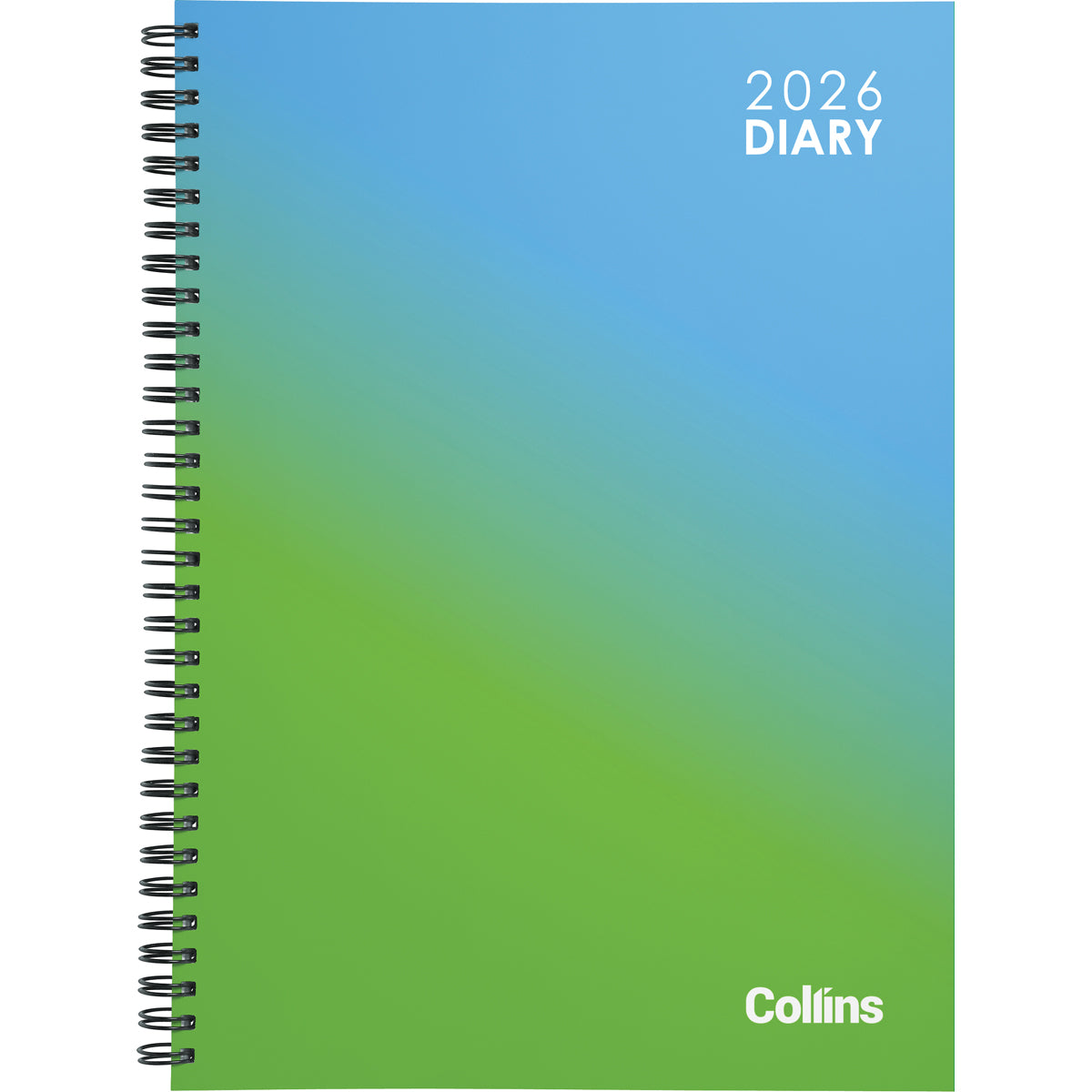 Diary 2026 Collins A51 Vivid Wiro Hardcover Assorted