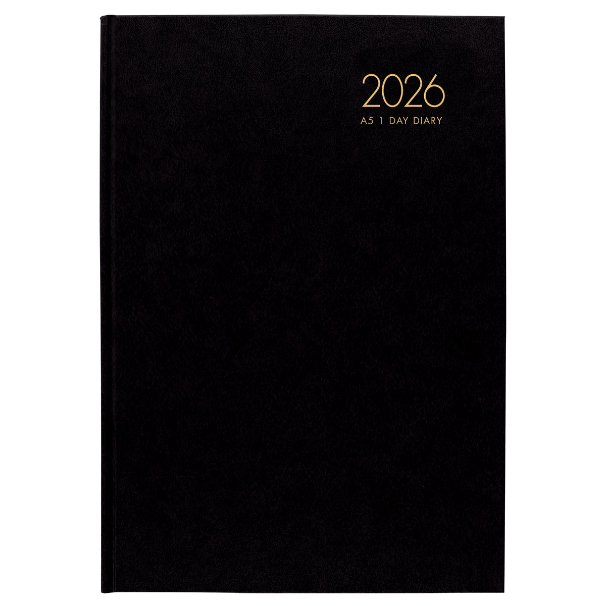 Diary 2026 Collins Windsor A51 Day to Page Black