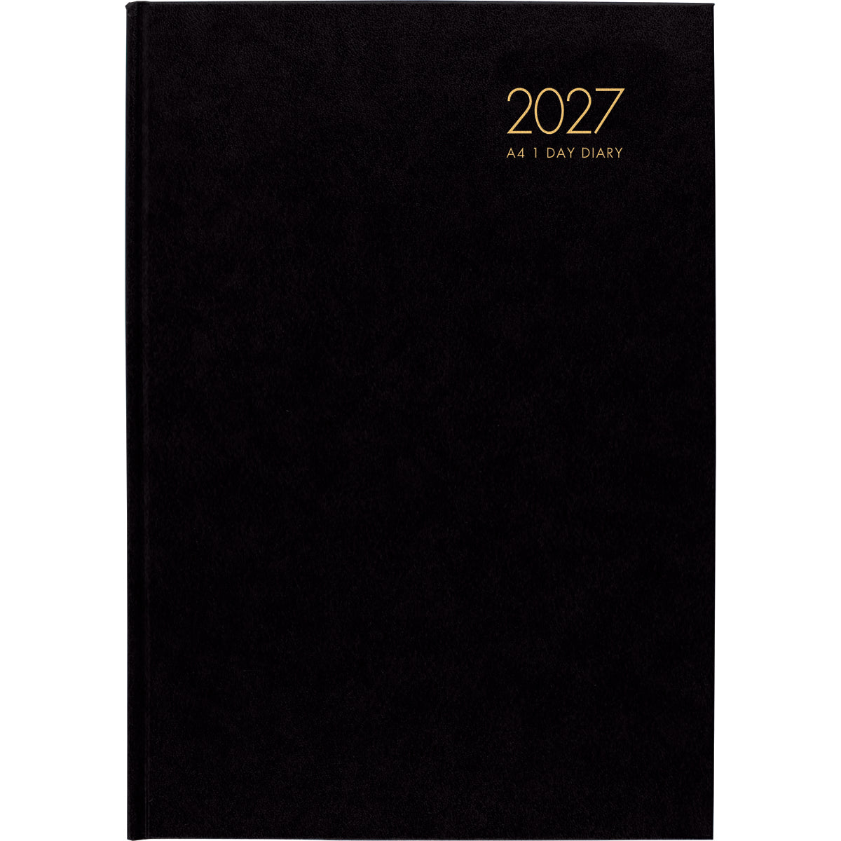 Diary 2027 Windsor A41 Day To Page Black