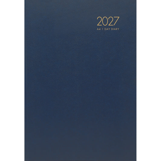 Diary 2027 Windsor A41 Day To Page Navy