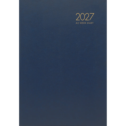 Diary 2027 Windsor A53 Week To View Navy