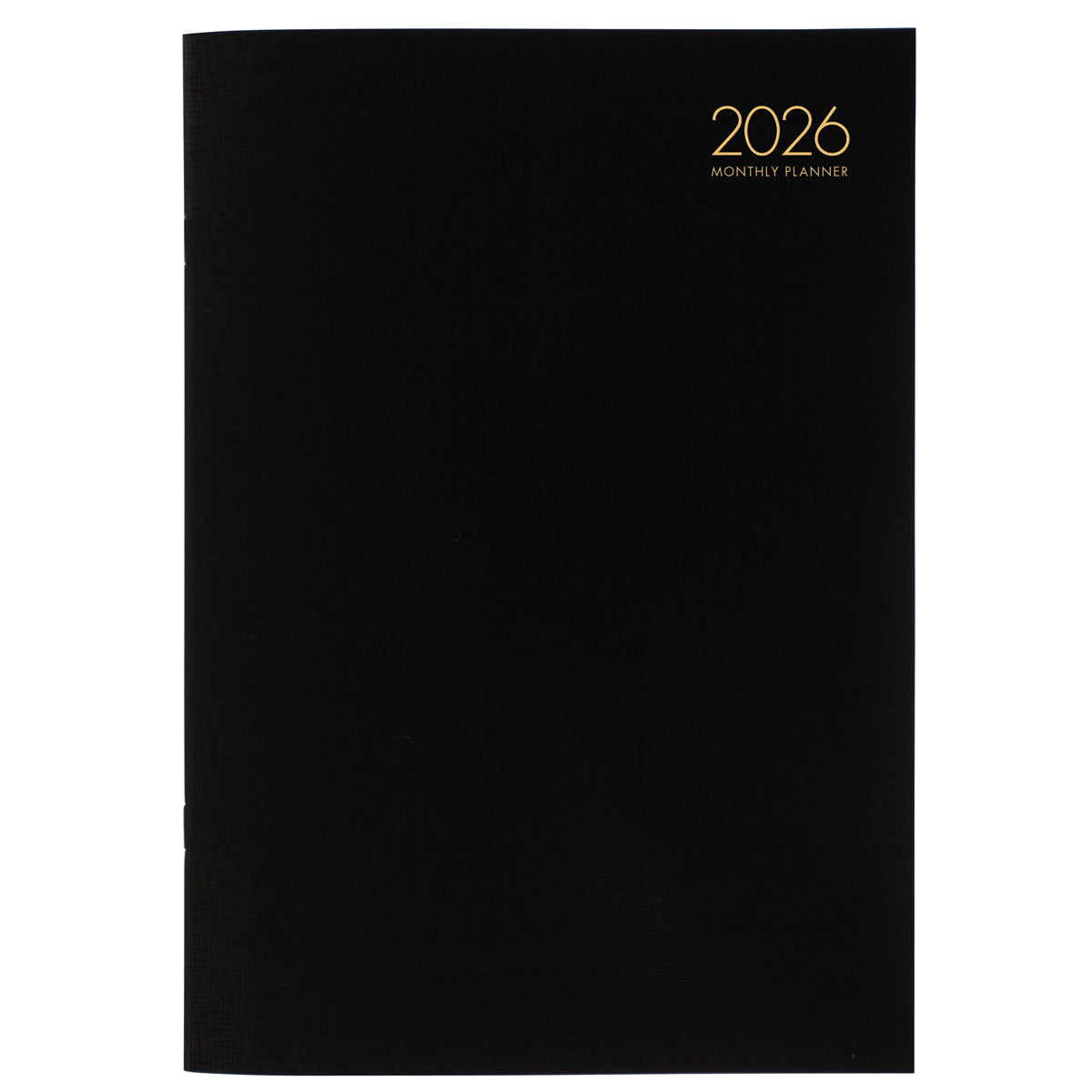 Diary 2026 Collins A4 Monthly Planner PVC Black