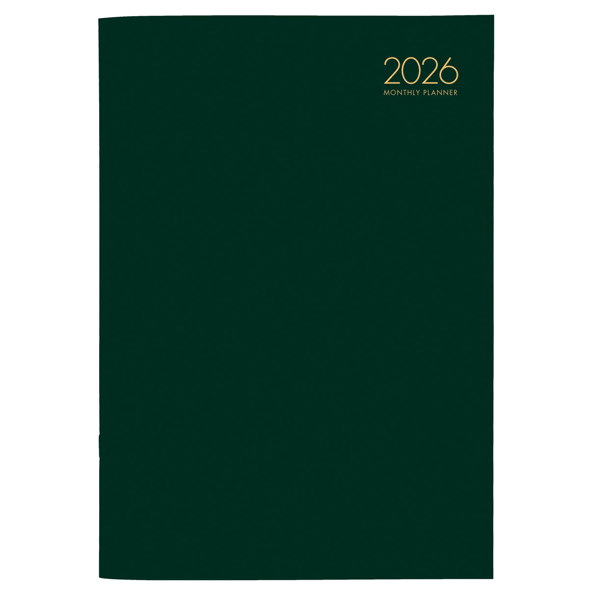 Diary 2026 Collins A4 Monthly Planner PVC Assorted Colours