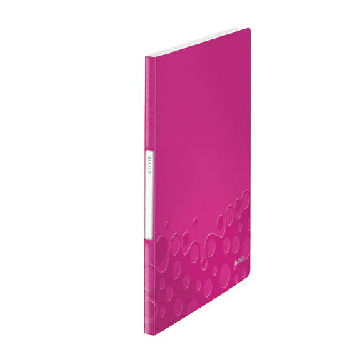 Leitz Display Book A4 20 Pocket Pink