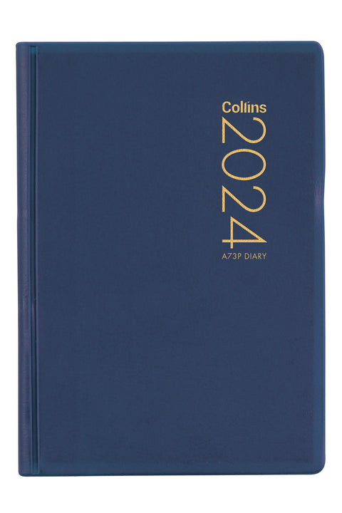 2024 Diary Collins A73P Week to View Navy