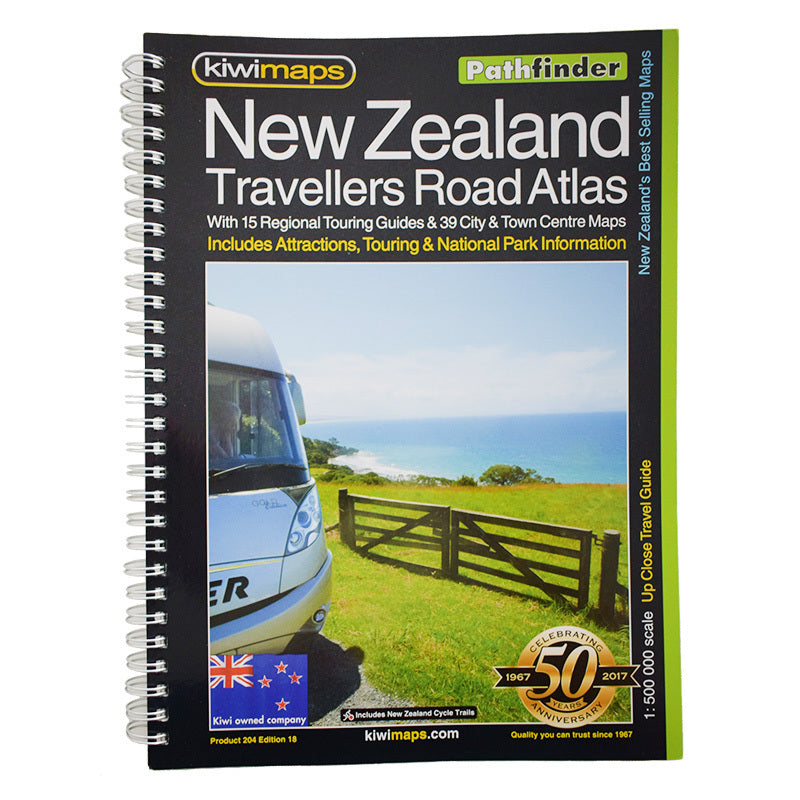 Pathfinder Bk A4 NZ Travellers Road Atlas