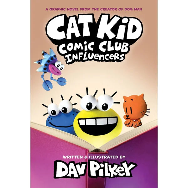 Cat Kid Comic Club #5: Influences Dav Pilkey