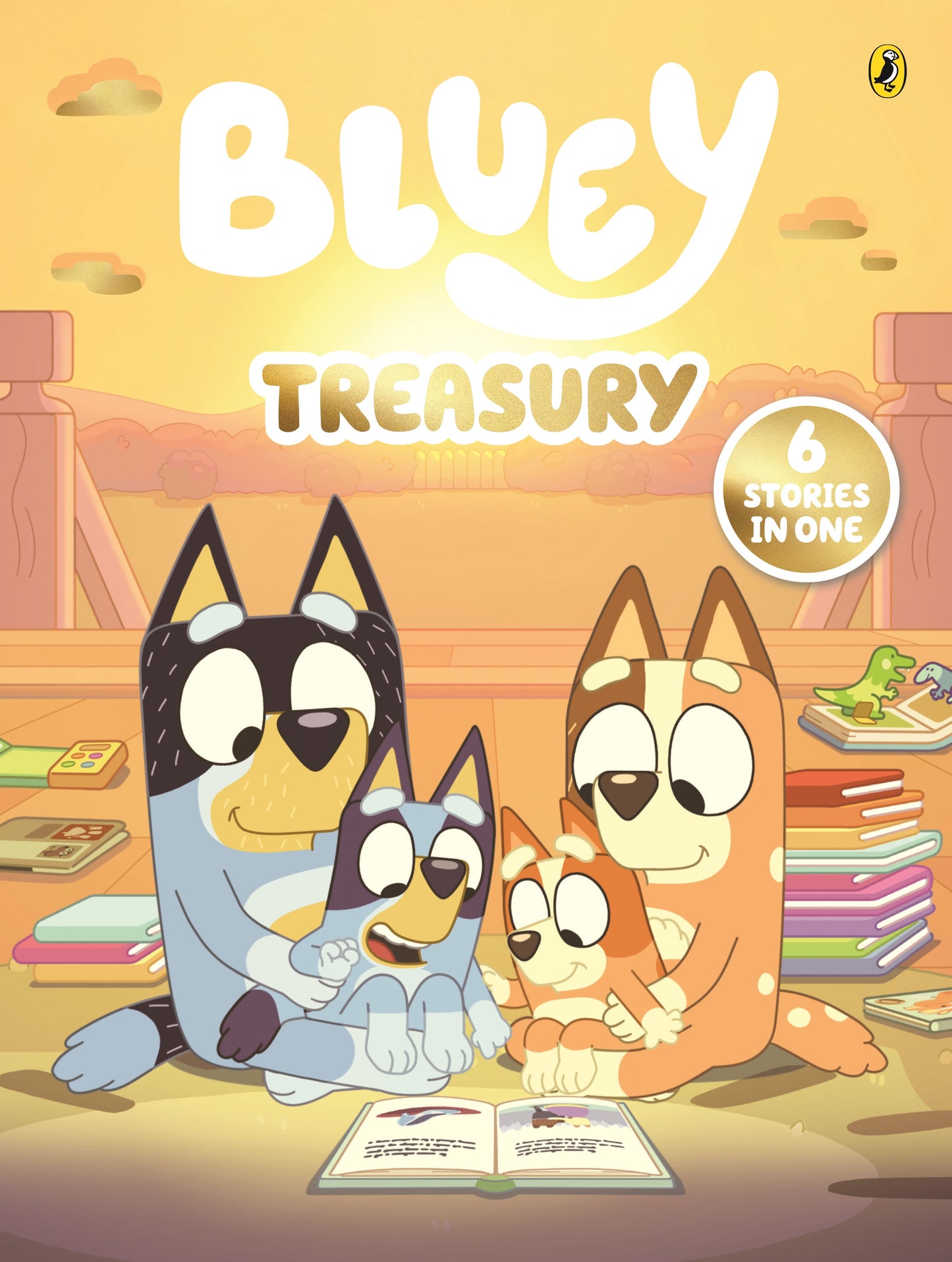 Bluey: Treasury 6 stories in 1