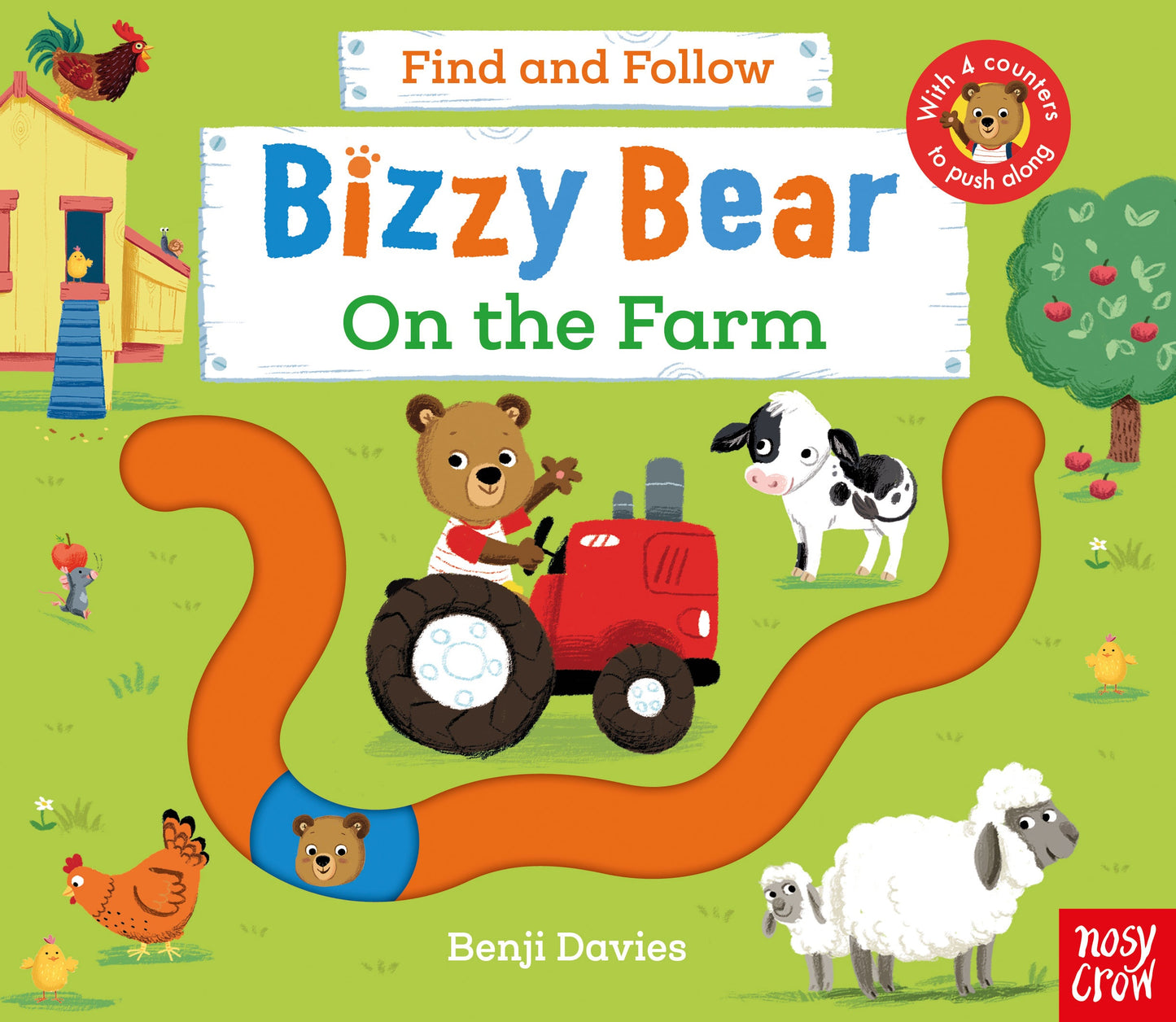 Bizzy Bear On the Farm: Find and Follow
