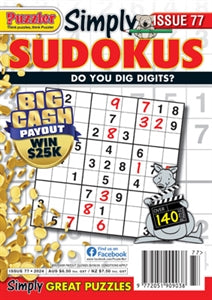 Puzzler Simply Sudoku Magazine