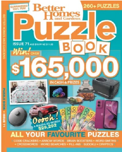 Better Homes and Gardens Puzzle Book