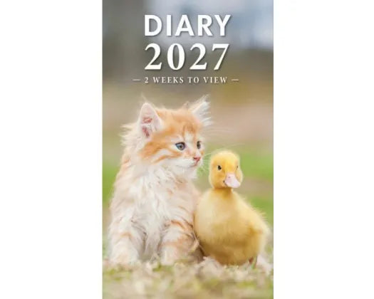 Diary 2027 2 Weeks To View Small Animals