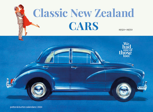 2024 Classic New Zealand Cars Calendar