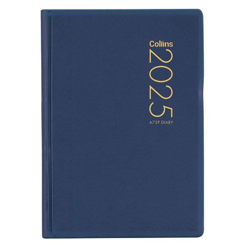 2025 Diary Collins A73P Week to View Navy