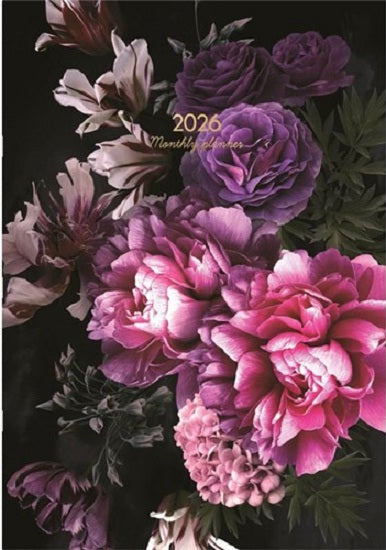 Diary 2026 Collins A4 Monthly Planner Bouquet