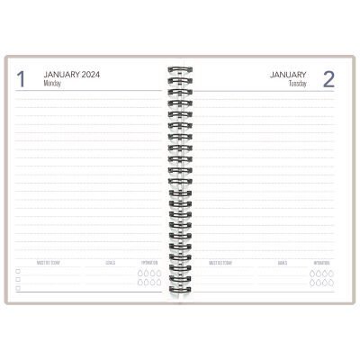 2024 Diary Collins A51 Cities Wiro Day To Page Assorted