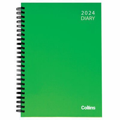 2024 Diary Collins A53W Vivid Week to View Assorted Colours