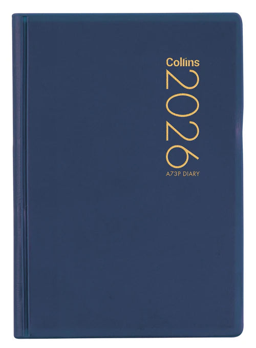 2026 Diary Collins A73P Week to View Navy