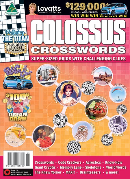 Lovatts Colossus Crosswords