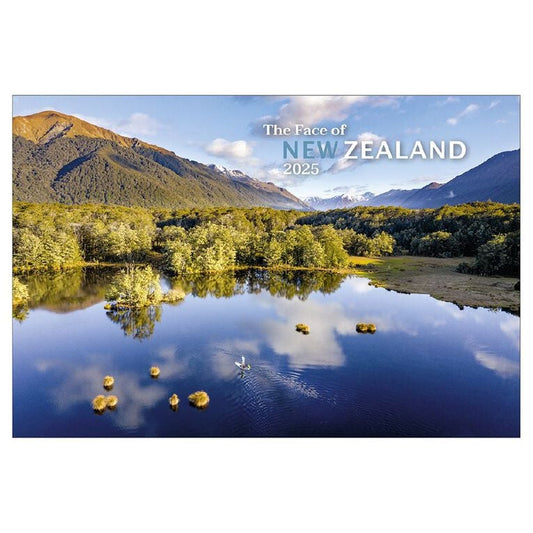 2025 The Face of New Zealand Calendar