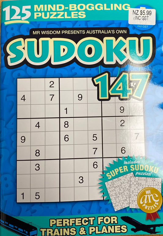 Mr Wisdom Presents Sudoku Magazine