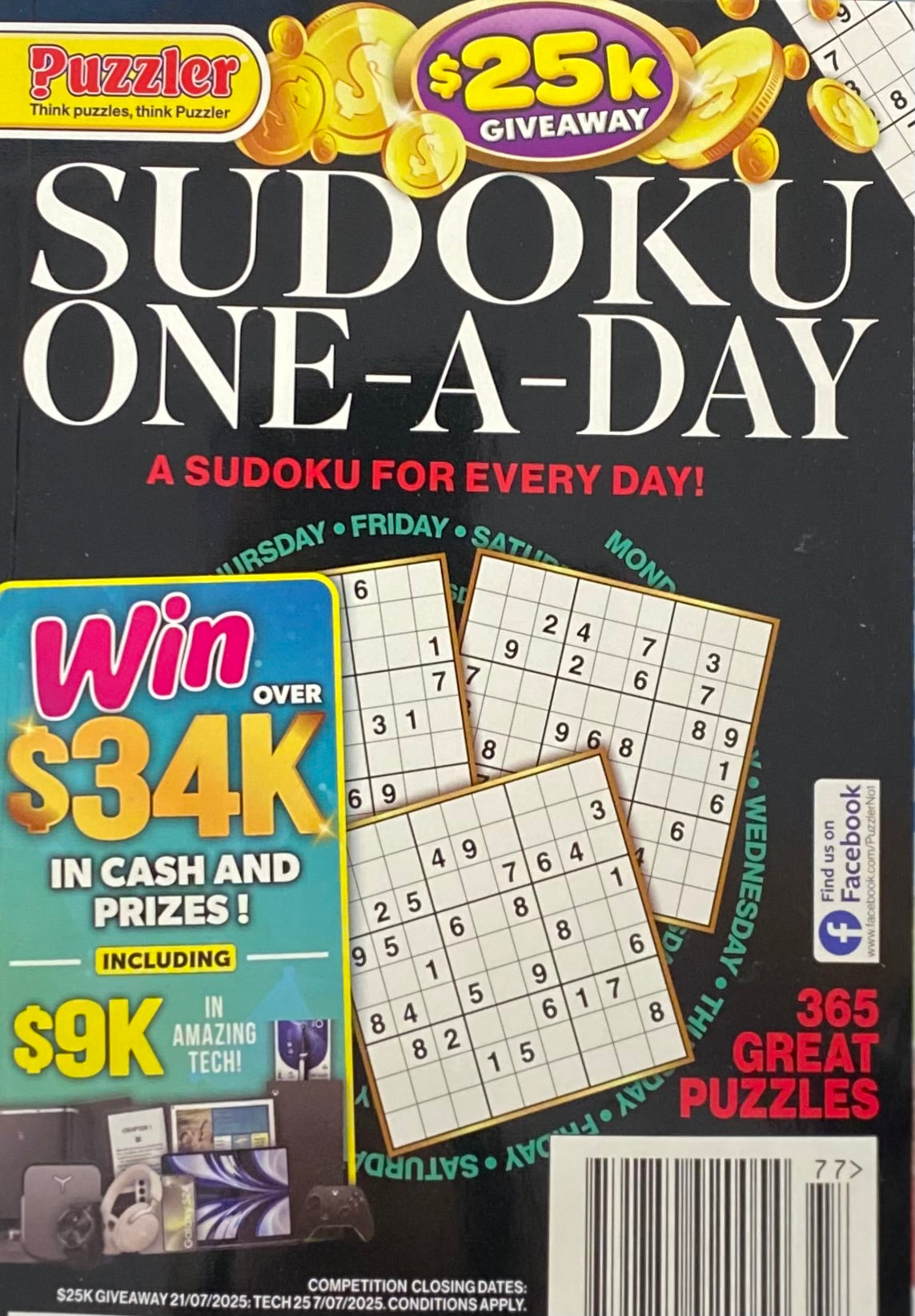 Puzzler Sudoku One A Day