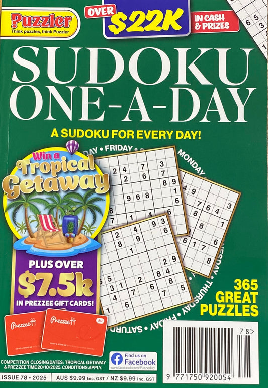 Puzzler Sudoku One A Day