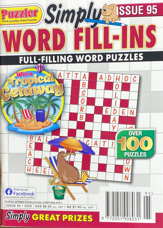 Puzzler Simply Word Fill Ins
