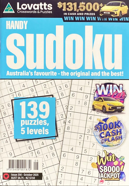 Lovatts Handy Sudoku Magazine