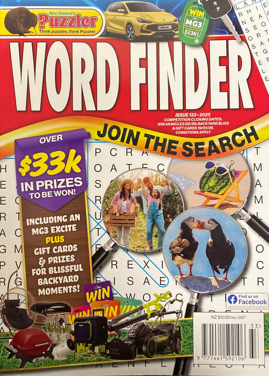 Puzzler Word Finder