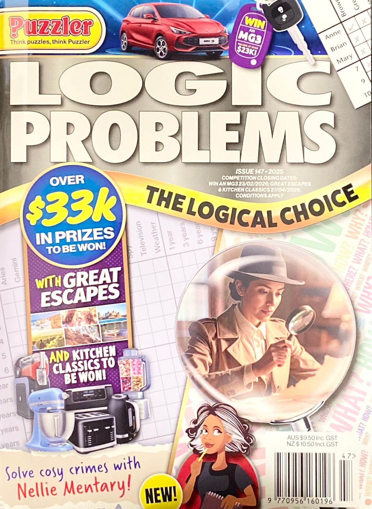 Puzzler Logic Problems
