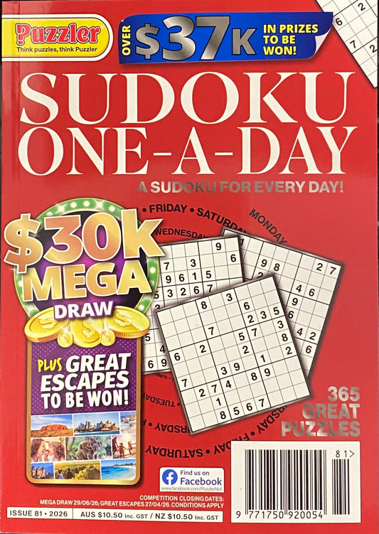 Puzzler Sudoku One A Day