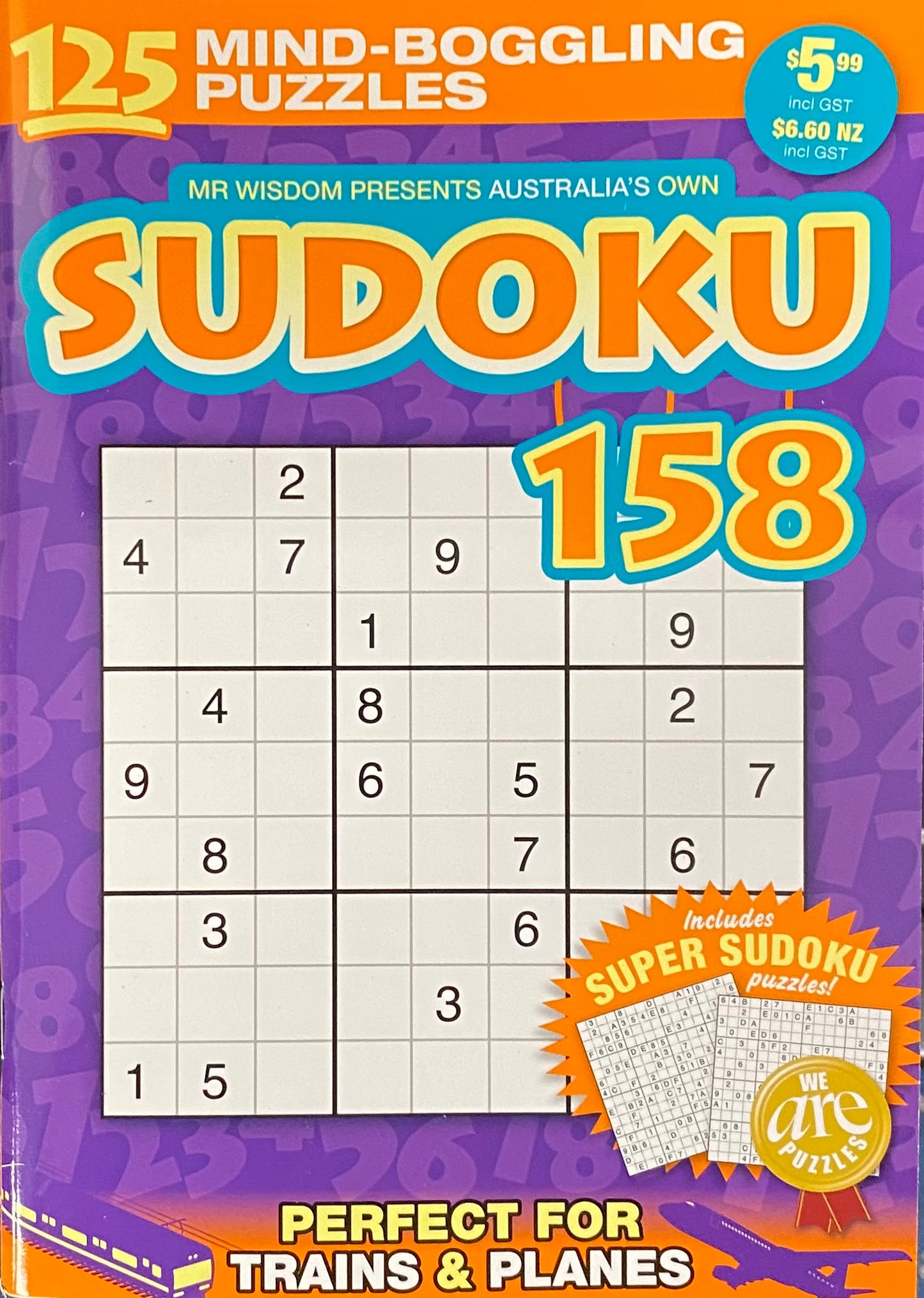 Mr Wisdom Presents Sudoku Magazine