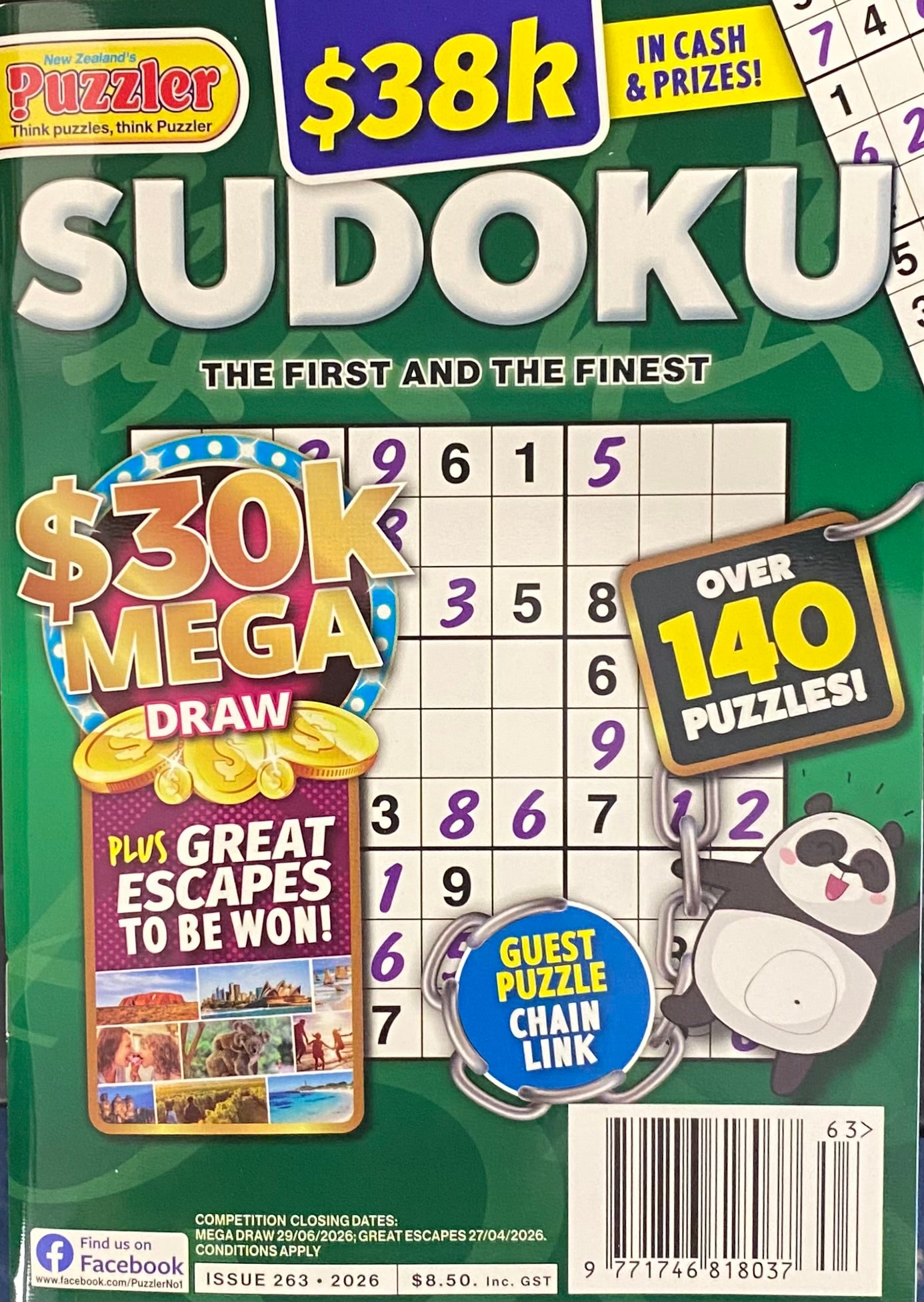 Puzzler Sudoku Magazine