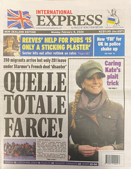 International Express Newspaper