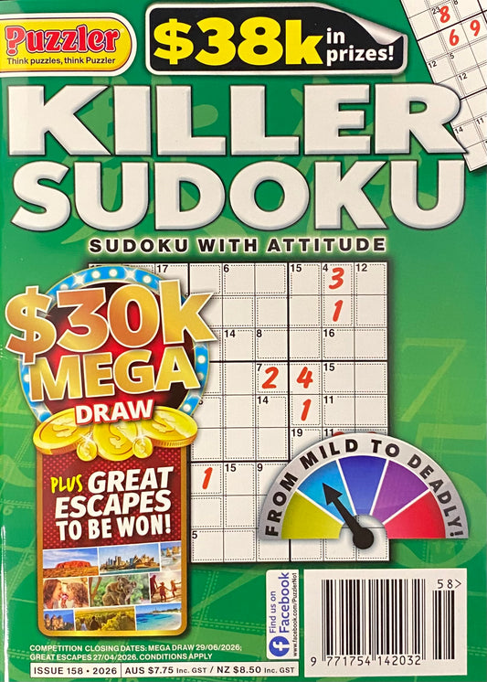 Puzzler Killer Sudoku