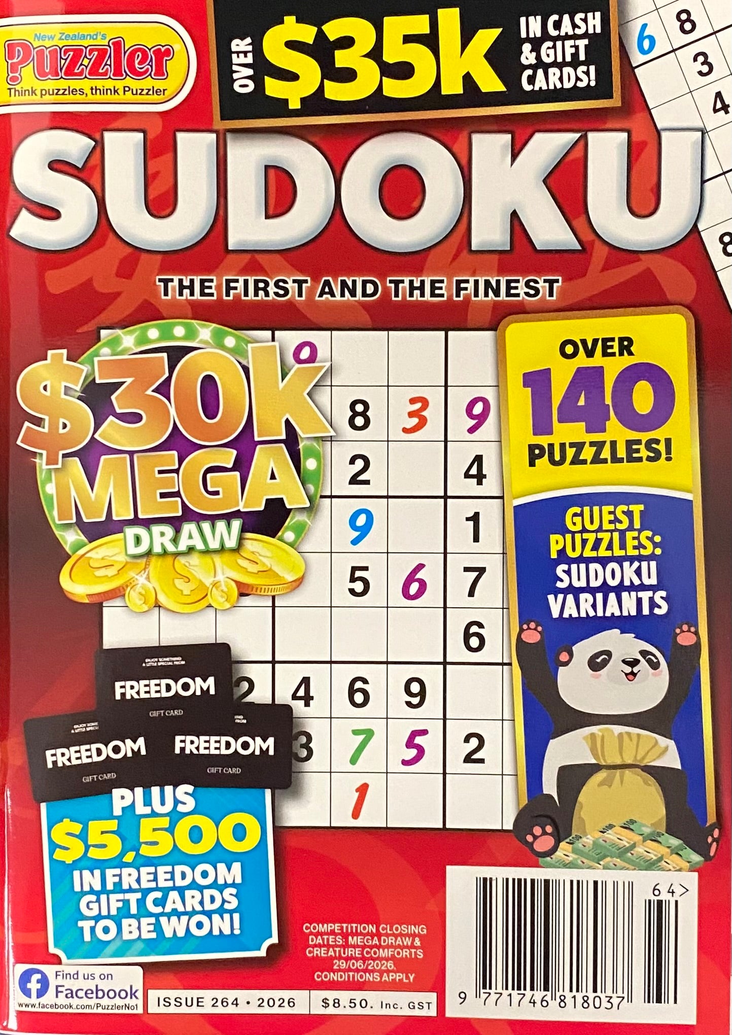 Puzzler Sudoku Magazine
