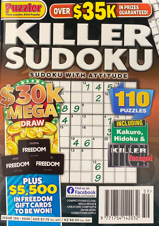 Puzzler Killer Sudoku