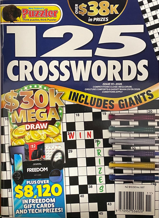 Puzzler 125 Crosswords