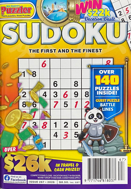 Puzzler Sudoku Magazine