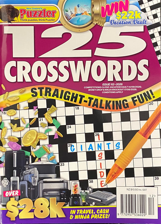 Puzzler 125 Crosswords