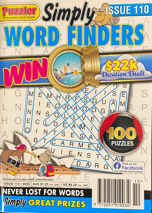 Puzzler Simply Word Finders